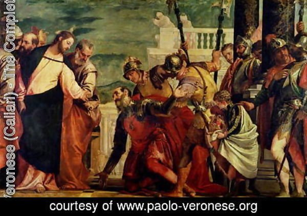 Paolo Veronese (Caliari) - Jesus and the Centurion