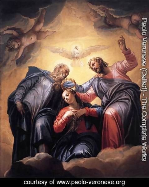 Paolo Veronese (Caliari) - The Coronation of the Virgin