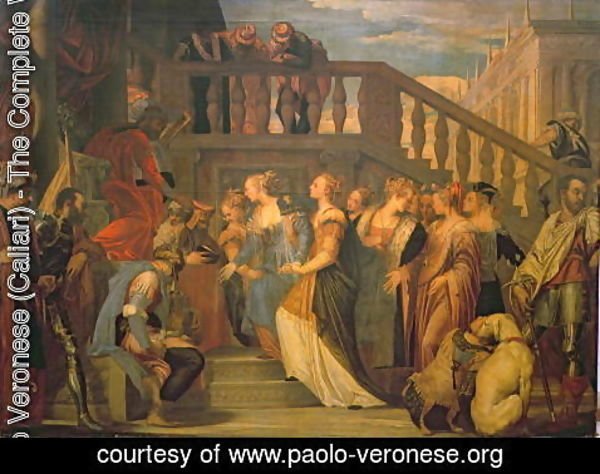 Paolo Veronese (Caliari) - Esther and Ahasuerus