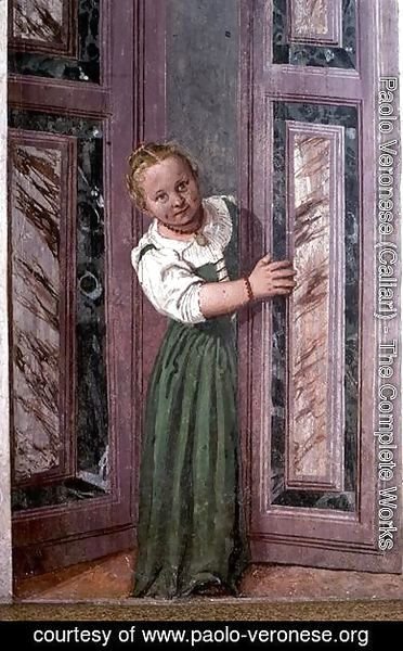 Child at the Door, from the Sala a Crociera, c.1561