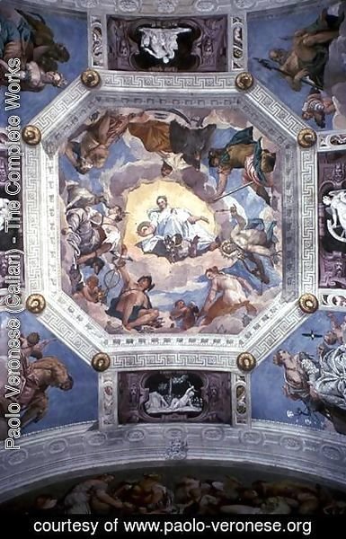Paolo Veronese (Caliari) - The Mystic Marriage of Saint Catherine, c.1548