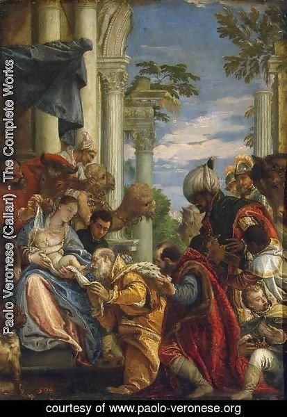 Paolo Veronese (Caliari) - Adoration of the Magi, 1570s