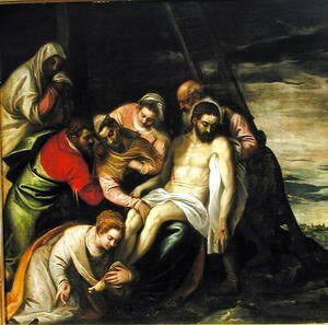 Paolo Veronese (Caliari) - The Descent from the Cross