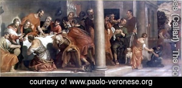 Paolo Veronese (Caliari) - St. Pantaleone healing a child, 1587