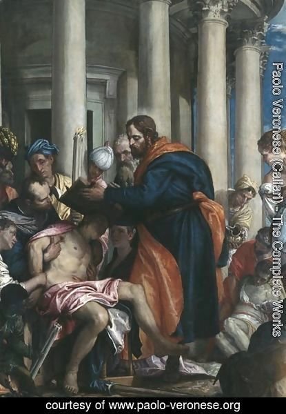 Paolo Veronese (Caliari) - The Miracle of St. Barnabas, c.1566