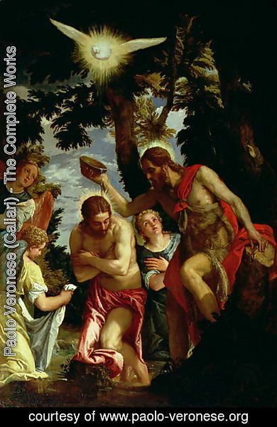 Paolo Veronese (Caliari) - The Baptism of Christ