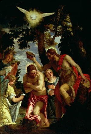 Paolo Veronese (Caliari) - The Baptism of Christ