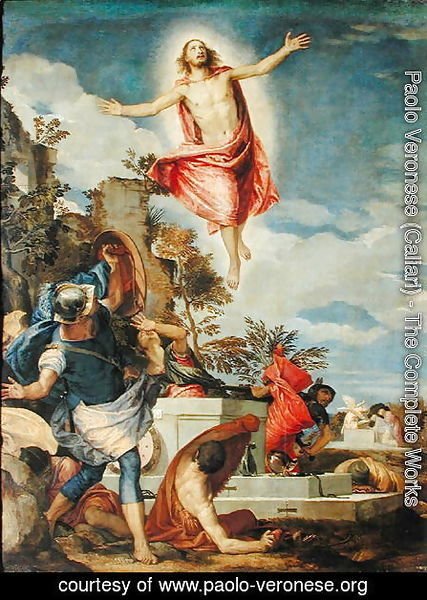 Resurrection of Christ, 1570-75