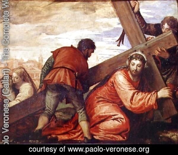 Paolo Veronese (Caliari) - Christ Sinking under the Weight of the Cross