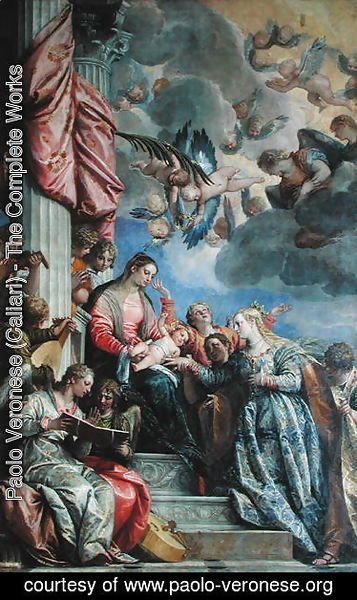 Paolo Veronese (Caliari) - The Mystic Marriage of St. Catherine 2