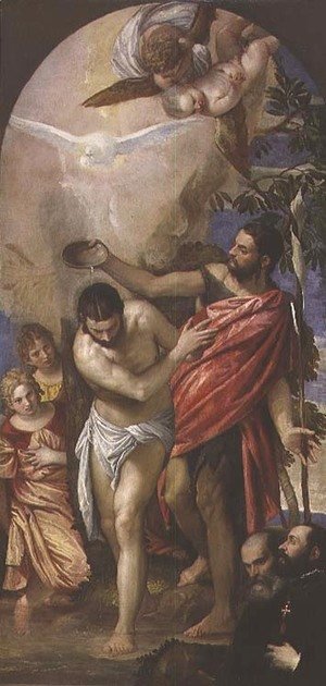 Paolo Veronese (Caliari) - The Baptism of Christ 2