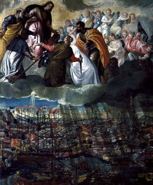 Paolo Veronese (Caliari) - Allegory of the Battle of Lepanto, 7th October 1571