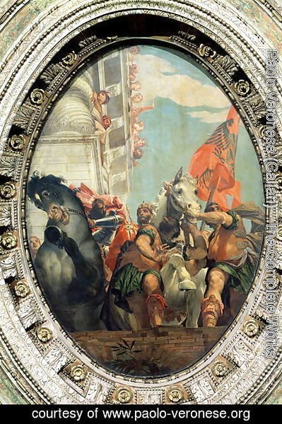 Paolo Veronese (Caliari) - The Triumph of Mordecai
