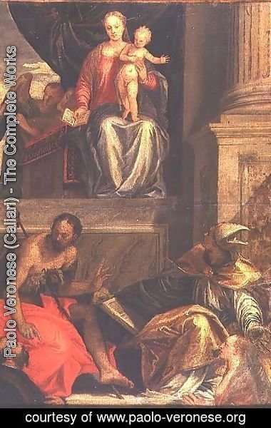 Paolo Veronese (Caliari) - Sketch for the Bevilacqua Altarpiece