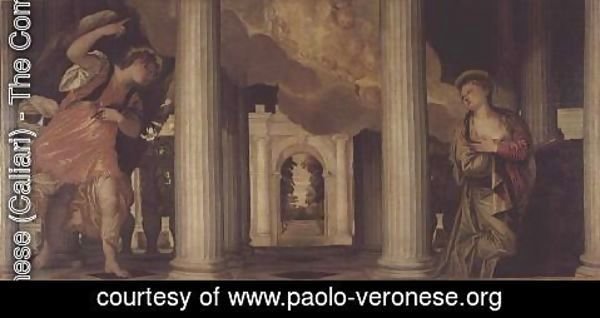 Paolo Veronese (Caliari) - The Annunciation, c.1551-53