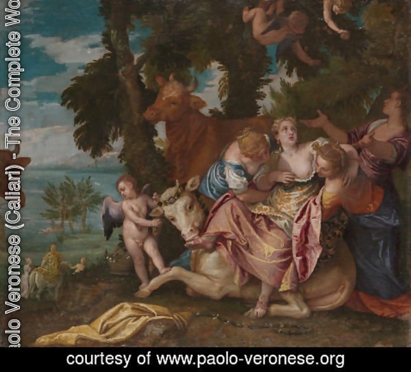 Paolo Veronese (Caliari) - The Rape of Europa 3