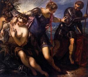 Paolo Veronese (Caliari) - Minerva Sending Away Mars from Peace and Prosperity