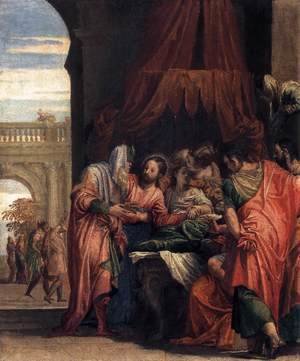 Paolo Veronese (Caliari) - Raising of the Daughter of Jairus