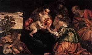 Paolo Veronese (Caliari) - The Mystic Marriage of Sr Catherine