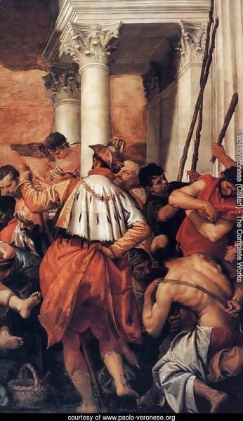 Martyrdom of St Sebastian (detail) 3