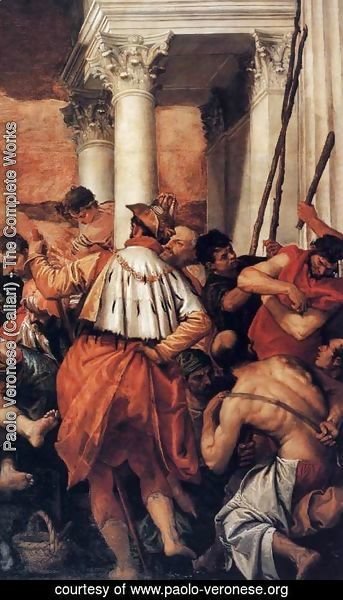 Paolo Veronese (Caliari) - Martyrdom of St Sebastian (detail) 3