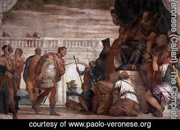 Paolo Veronese (Caliari) - St Sebastian Reproving Diocletian