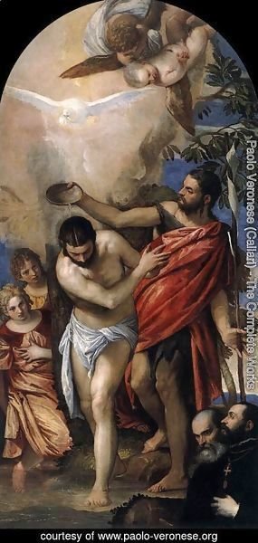 Paolo Veronese (Caliari) - Baptism of Christ 2