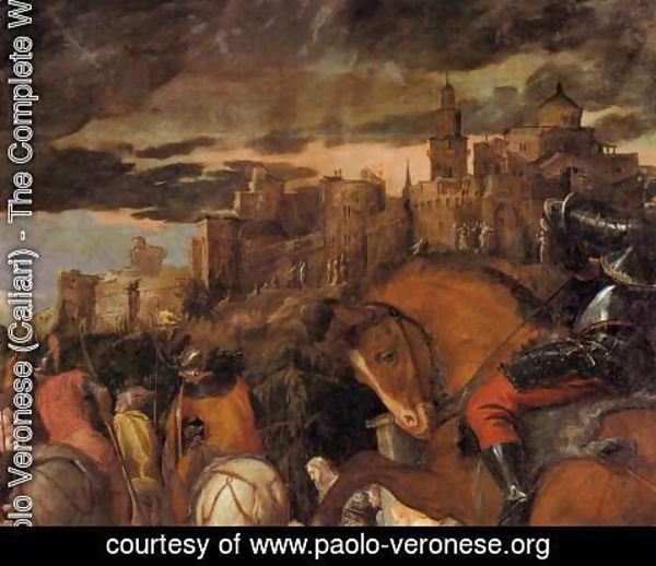 Paolo Veronese (Caliari) - Crucifixion (detail) 2