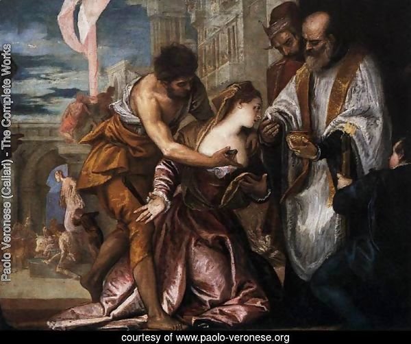 The Martyrdom and Last Communion of Saint Lucy