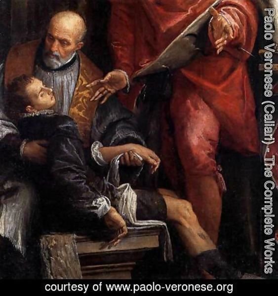 Paolo Veronese (Caliari) - Conversion of St Pantaleon (detail)