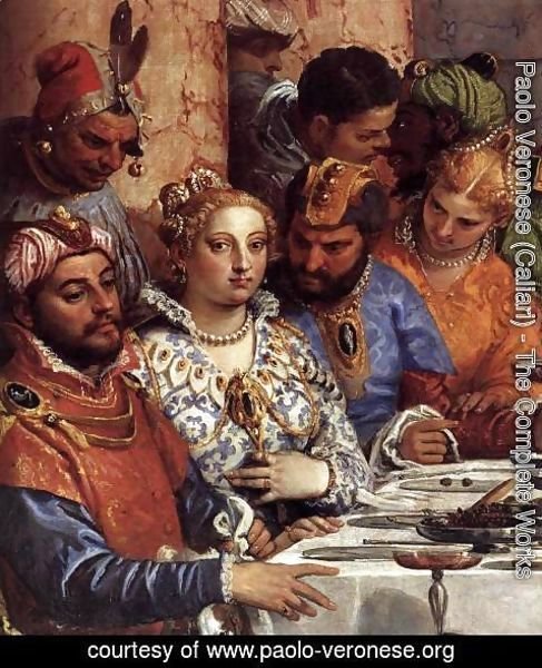 Paolo Veronese (Caliari) - The Marriage at Cana (detail)