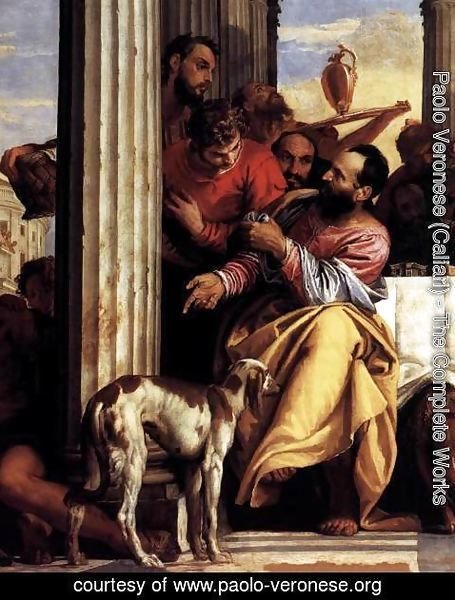Paolo Veronese (Caliari) - Feast in the House of Simon (detail)