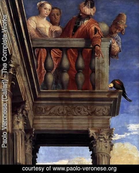Paolo Veronese (Caliari) - Feast in the House of Simon (detail) 3