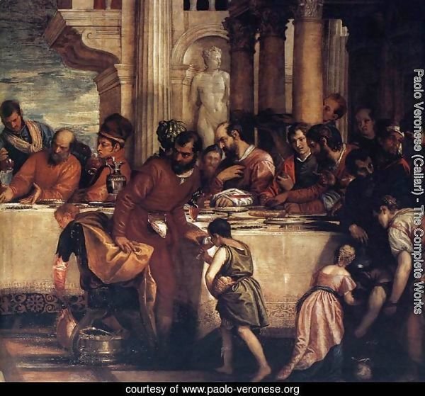 Feast at the House of Simon (detail) 3