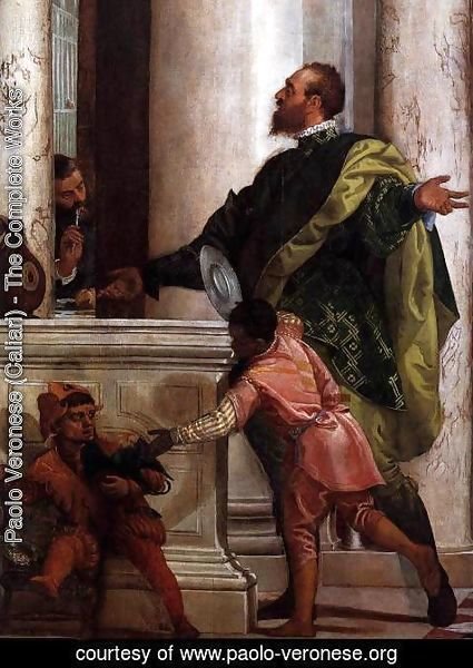 Paolo Veronese (Caliari) - Feast in the House of Levi (detail) 2