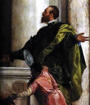 Paolo Veronese (Caliari) - Feast in the House of Levi (detail) 3