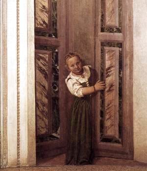 Paolo Veronese (Caliari) - Girl in the Doorway