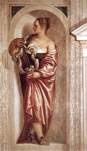 Paolo Veronese (Caliari) - Muse with Lyre