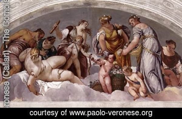 Paolo Veronese (Caliari) - Vulcan and Venus