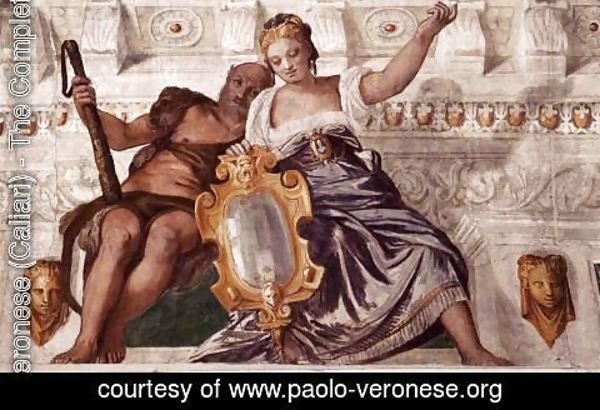 Paolo Veronese (Caliari) - Prudence and Manly Virtue