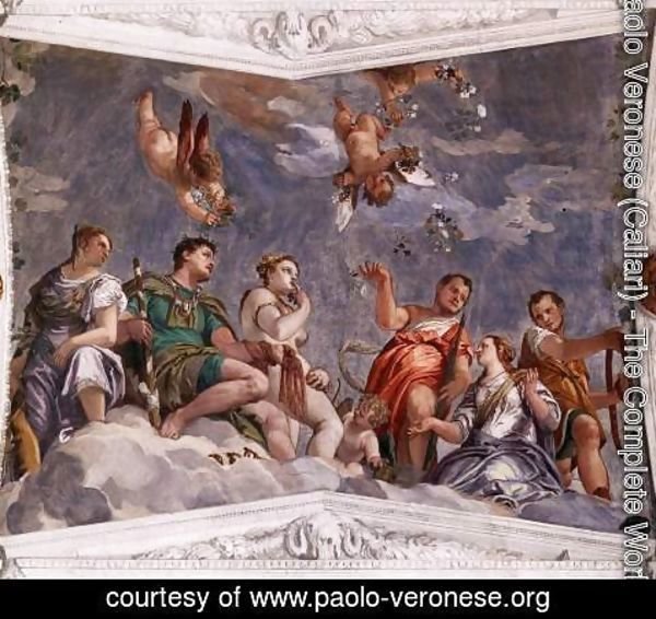 Paolo Veronese (Caliari) - Hyman, Juno, and Venus