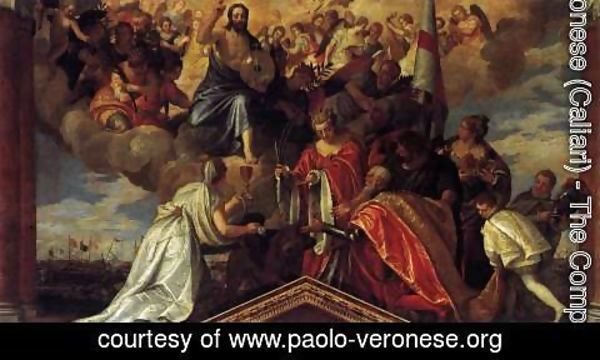 Paolo Veronese (Caliari) - Votive Portrait of Doge Sebastiano Venier