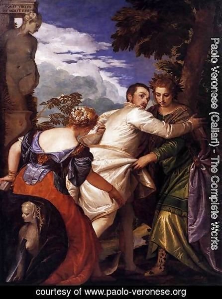Paolo Veronese (Caliari) - Honor et Virtus post mortem floret
