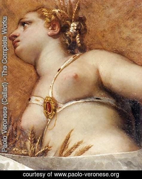 Paolo Veronese (Caliari) - Venice, Hercules, and Ceres (detail)