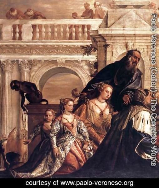 Paolo Veronese (Caliari) - The Family of Darius before Alexander (detail)