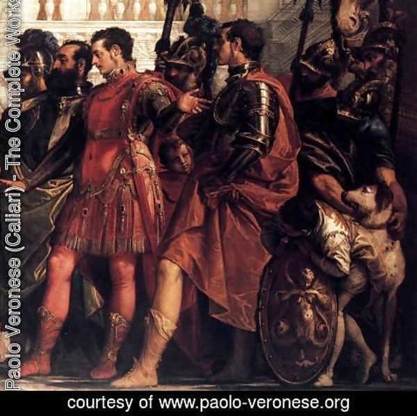 Paolo Veronese (Caliari) - The Family of Darius before Alexander (detail) 2