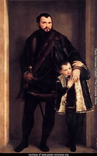 Portrait of Count Giuseppe da Porto with his Son Adriano