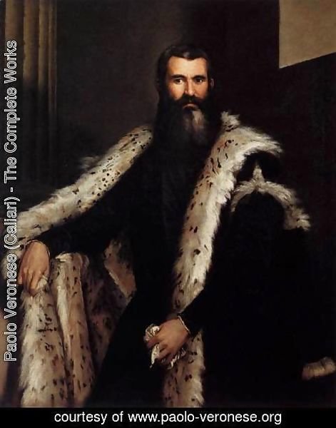 Paolo Veronese (Caliari) - Gentleman in a Lynx Fur