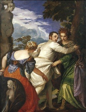 Paolo Veronese (Caliari) - Allegory of Virtue and Vice 1580
