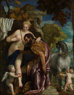 Paolo Veronese (Caliari) - Mars And Enus United By Love 1570